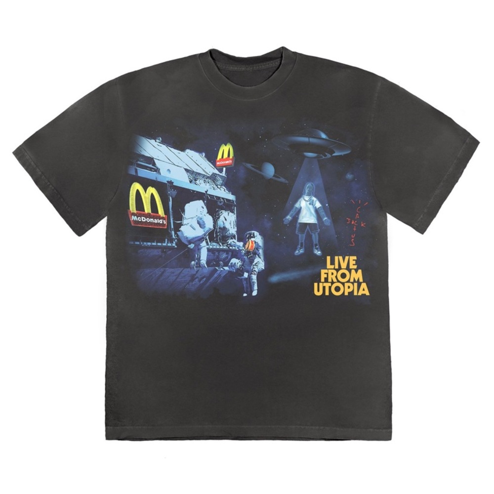 Limited edition Travis Scott x Mcdonald’s shirt